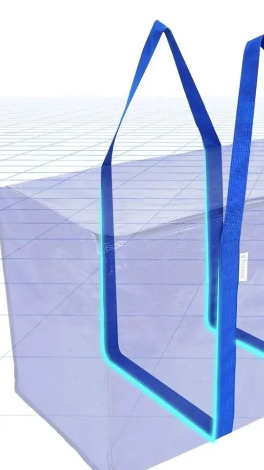 Placeholder thumbnail for “Moving Bag Handle Load Test: 50 lb”. Final creator footage is not uploaded yet.