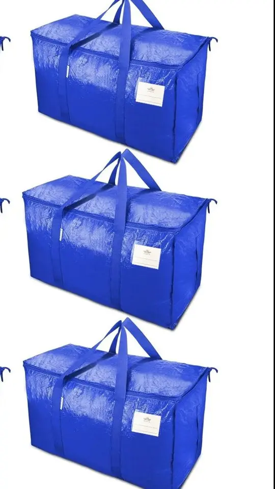 Placeholder thumbnail for “Unboxing the 6-Pack Moving Bags”. Final creator footage is not uploaded yet.